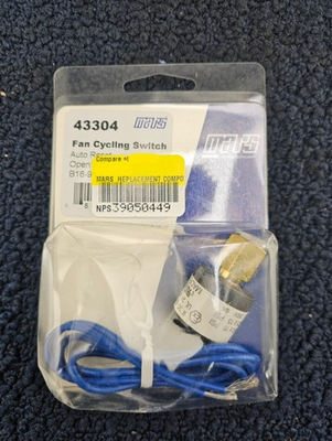 #ad #ad MARS 43304: SPST Condenser Fan Cycling Pressure Switch $50.98