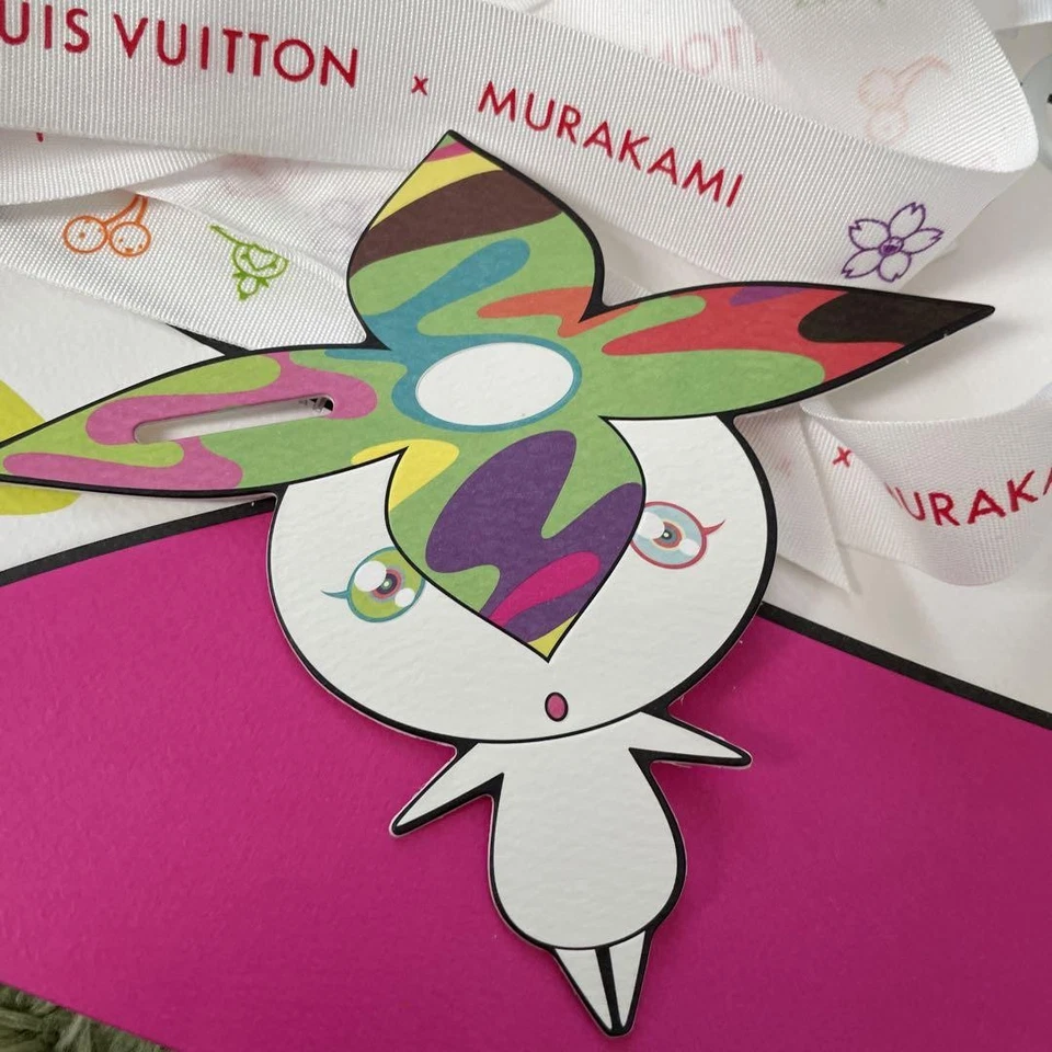 Cabeza y cinta de cebolla Louis Vuitton x Murakami con bolsa de compras de papel #211 Foto 4 de 4