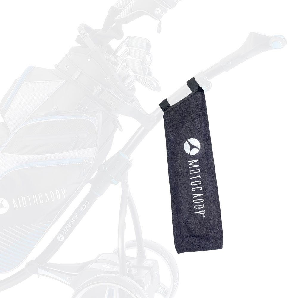 Motocaddy Deluxe Golf Trolley Towel Black - NEW! 2026
