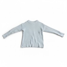 Time and Tru kids white knit sweater, size 8 10.