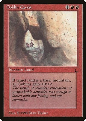Goblin Caves DRK LP MTG