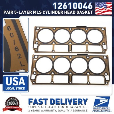 Superior Seal Pair Cylinder Head Gaskets Set MLS For 6.0 6.2 Chevrolet GMC OEM