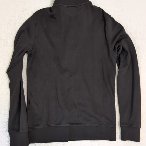 Polo Ralph Lauren Sweater Boys Large 1/4 Zip 100% Pima Cotton Black Flesh Pony - Picture 8 of 8