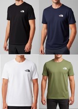 MENS THE NORTH FACE SMALL PRINTED SIMPLE DOME T-SHIRT