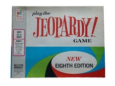 VINTAGE JEOPARDY BOARD GAME Eighth 8th Edition 