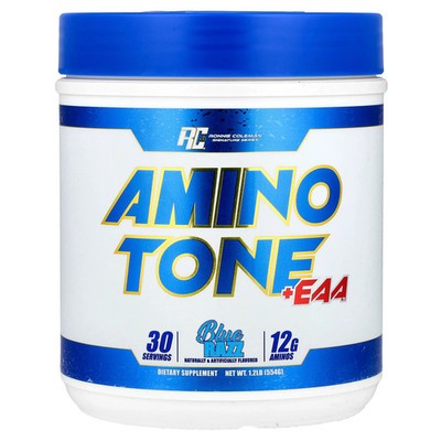 2 X Ronnie Coleman, Signature Series, Amino Tone + EAA�, Blue Razz, 1.2 lb [554