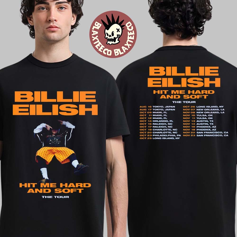 Billie Eilish Merch Hit Me Hard And Soft The Tour Part 2