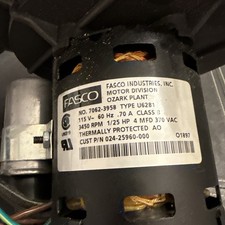 FASCO 70623958  Draft Inducer Blower Motor Assembly 7062-3958 / 024-25960-000 ♧