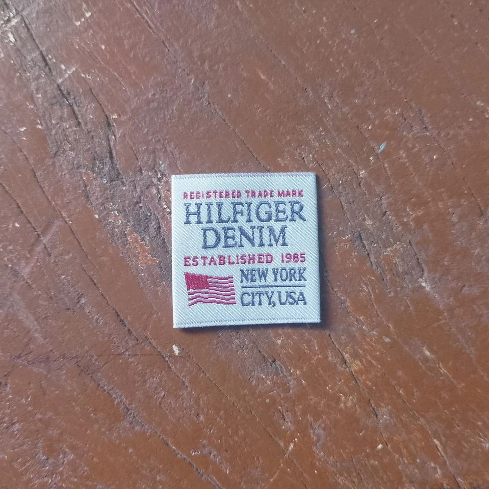 4x Sew on Clothing Brand Label Original Free Shipping 1985 New York City USA - Image 3 of 4