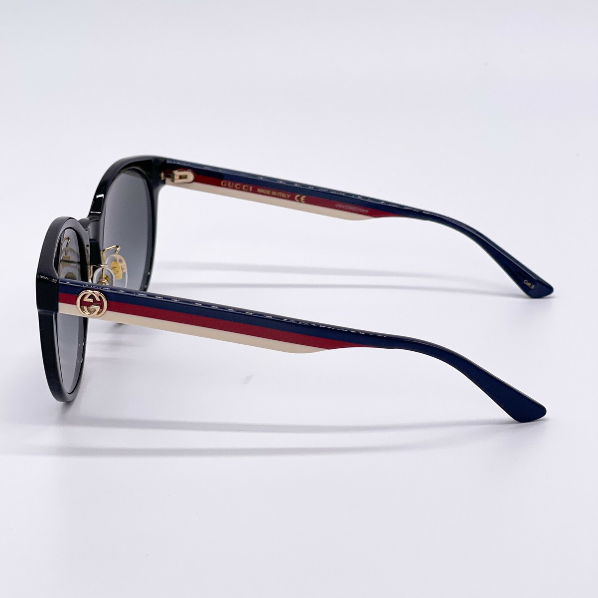 SALE! BRAND NEW Gucci GG0416SK 001 Women Sunglasses NEW GUCCI GG0416SK 001 BLACK ROUND FRAME WOMEN main image 4