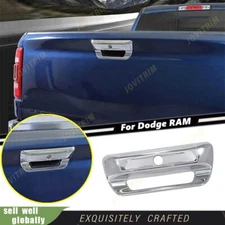 For 19-2024 Dodge Ram 3500/2500/1500 Chrome Rear Door Tailgate Handle Cover Trim