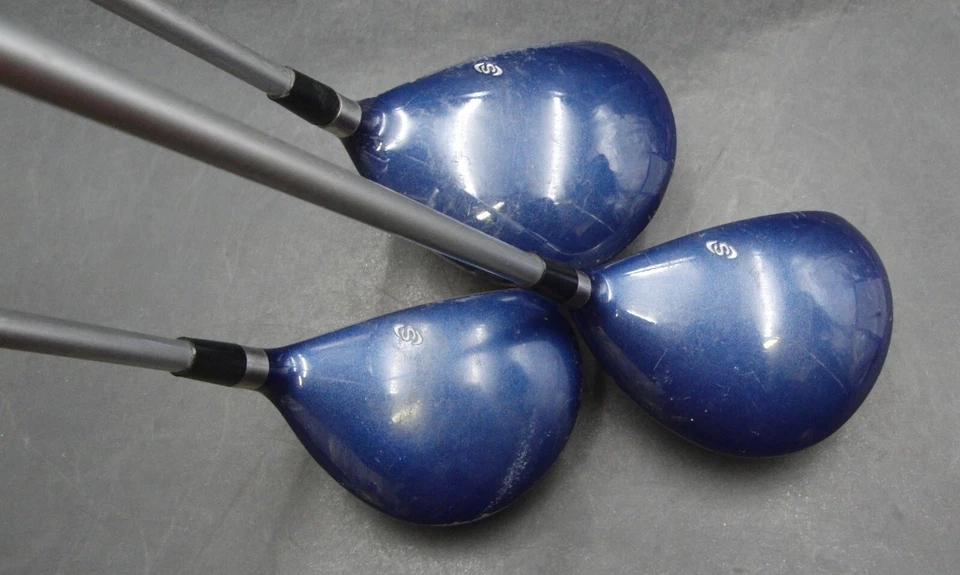 Set of 3 Forgan Sapphire ALT Driver, 3+5 Woods Regular Graphite Shafts - Image 3 of 4