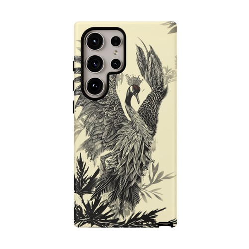 Red Crowned Crane Bird Phone Case for iPhone, Samsung Galaxy, Pixel - 第 95/175 張圖片