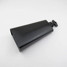 NEW Cow Bell Mountable Cowbell Black Various Sizes 4 1/2" 5 1/2" 6 1/2" 7 1/2"