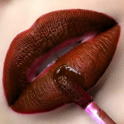#GRL POWER PIEDAHO DARK RED LIQUID MATTE LIPSTICK THE BEAUTY CROP