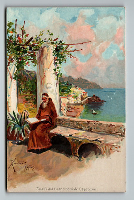 Amalfi - Italy Grand hotel dei Cappucini - monk - Design by Rircciarti signed