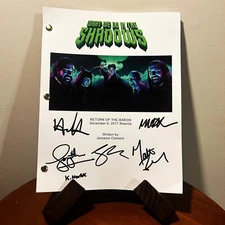 What We Do In The Shadows TV Show Script Signed Autographed Pilot Episode