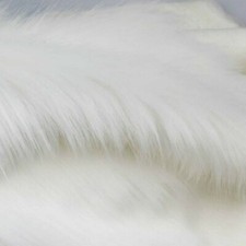 Luxury Long Haired Faux Fur Fabric Pile Plush Fluffy Clothes Display Background