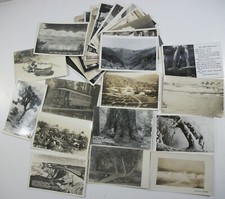 RPPC CALIFORNIA! LOTE DE POSTALES CA27 REAL CYKO AZO EKC DOPS FOTO 1907 HASTA HISTÓRICO