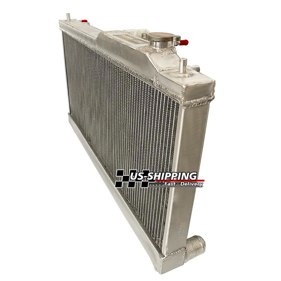 Polished Radiator For 2008-2014 Subaru WRX WRX STI Impreza H4 2.5 2016 ...