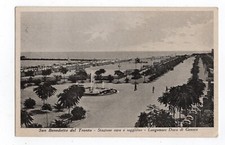 C002665  SAN  BENEDETTO  DEL  TRONTO  LUNGOMARE DUCA DI GENOVA  ANIMATA  VG 1938
