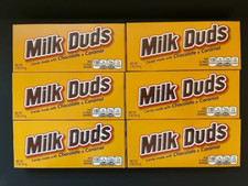 MILK DUDS Chocolate and Caramel Candy Boxes 5 oz each 6 BOXES 