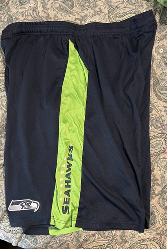 majestic seahawks shorts 3xl