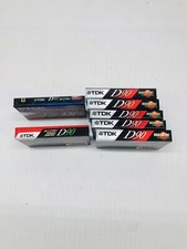Lot of 7 TDK D90 Blank Audio Cassette Tapes 90 Minutes High Output - C
