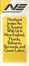 Northeast Airlines system timetable 6/1/69 [4021]