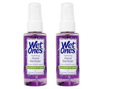 Wet Ones Hydrating Hand Sanitizer Mist, Lavender, 1.95 oz - 2 Pack