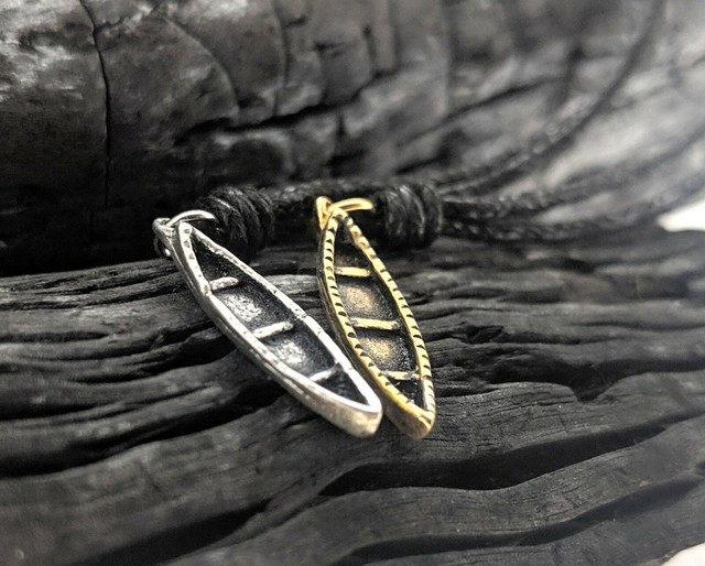 Boat Canoe Kayak Charm Rowing Sport 925 Sterling Silver Necklace Pendant Jewelry eBay