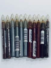 Jordana Mini Pencils Lipliner Eyeliner Multi Colors Lot Of 11 .020oz