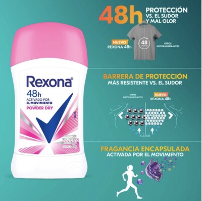 ゆり様　rexona powder dry 45ml*10 4 REXONA POWDER DRY DEODORANT STICK 45g | eBay