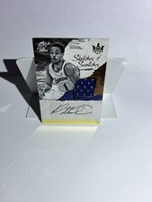 2017/18 Court Kings Sketches And Swatches Jersey Auto /299 Rod Strickland