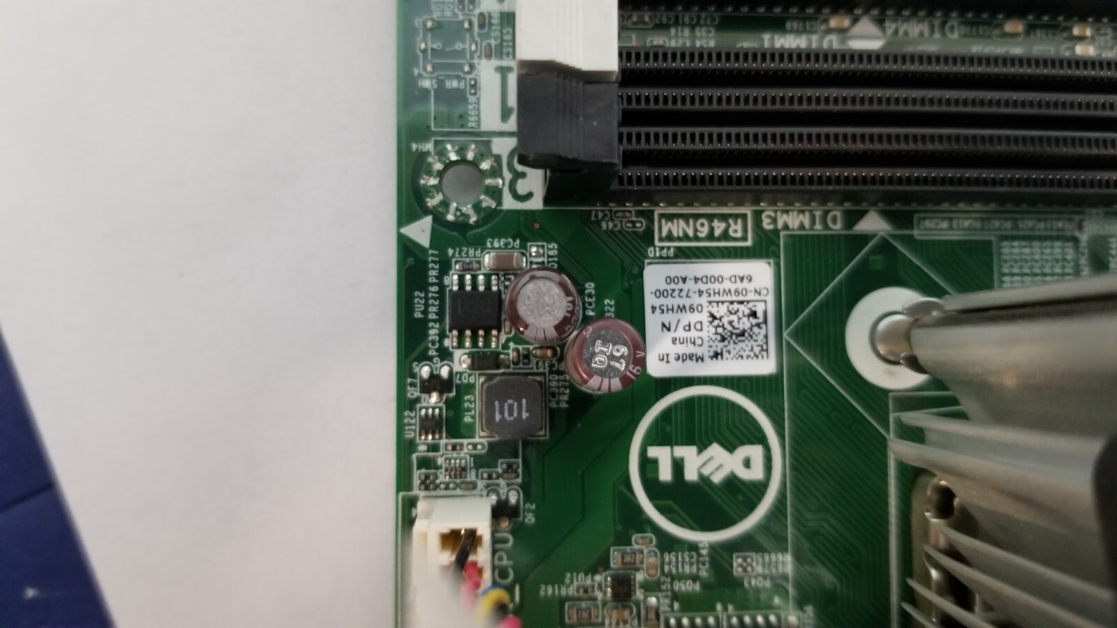 DELL PRECISION TOWER 3620 09WH54 MOTHERBOARD WI/O SHIELD+ XEON E31270