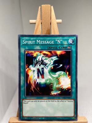 Geistbotschaft ''N'' - 1. Auflage LDS3-DE013 - NM - YuGiOh