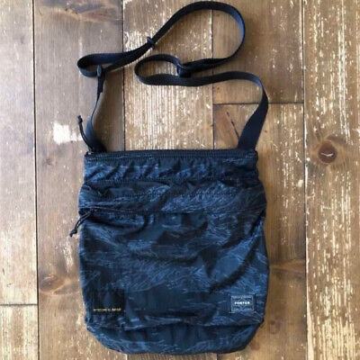 PORTER × HYSTERIC GLAMOR Nylon Shoulder Bag Tiger Camo BLK PORTER × HYSTERIC GLAMOR Nylon Shoulder Bag Tiger Camo BLK