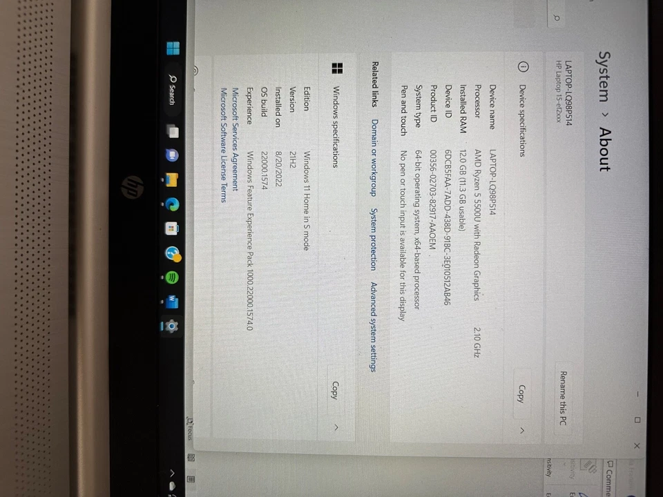 HP Windows Laptop 15-ef2xxx  - Image 2 of 4