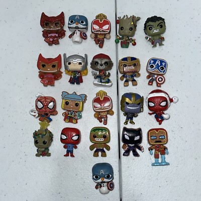 funko pop アベンジャーズエンドゲーム　21体セット　ファンコ　マーベル Lot 2022 Funko Marvel Advent Figures 21 Mini Pocket POPs Calendar