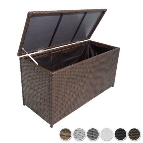 Polyrattan Auflagenbox Kissenbox Gartenbox Gartentruhe Aufbewahrungsbox - Bild 1 von 32