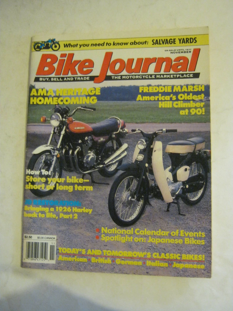 November 1990 Bike Journal Magazine - AMA Heritage Homecoming (BD-34) | eBay