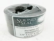 New Sound Seal DX03005DXX Packing Set Pre Cut 3/75"X4.75"X 5 Rings Goulds 3175M