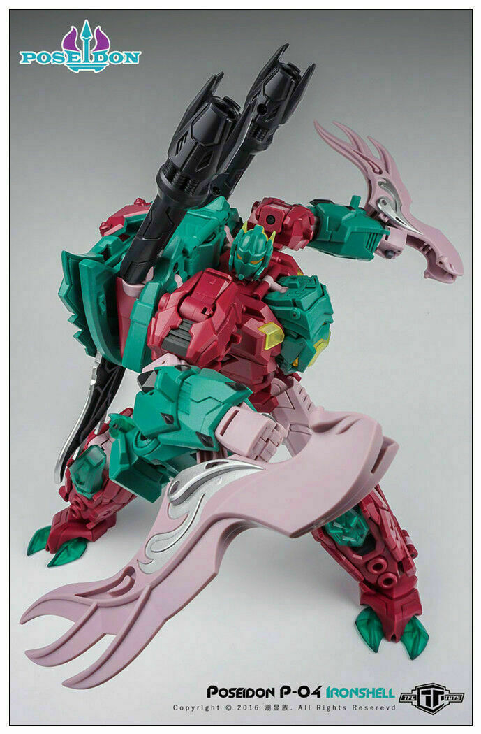 IN STOCK New TFC Poseidon P-04 Ironshell Action figure | eBay