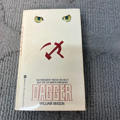 Dagger Espionage Thriller Paperback Book by William Mason Zebra Books 1985