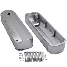 Fabricated Aluminum Valve Covers W Bolts For Ford 429-460 Engine Bbf Big Block