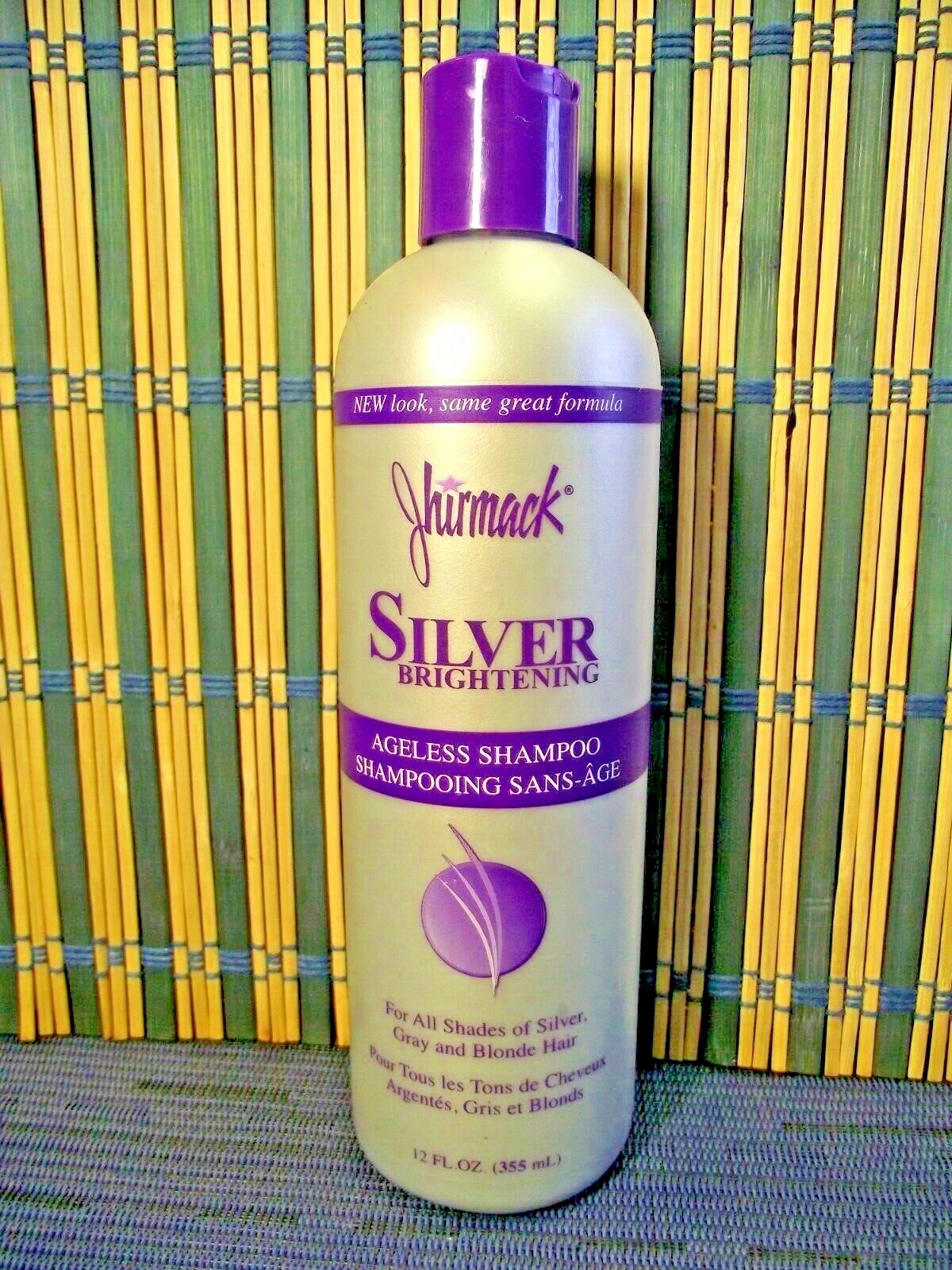3 NEW Jhirmack Silver SHAMPOO for Silver, Blonde & Grey Hair 12oz. Each