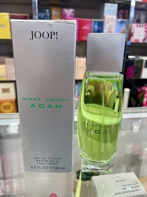 JOOP! WHAT ABOUT ADAM Eau De Toilette Spray 125ml 4.2oz Discontd