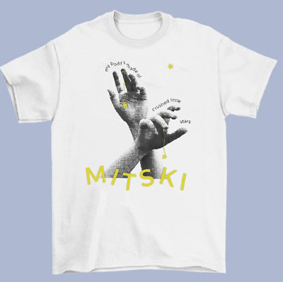 My Body s Made of Crushed Little Stars Mitski White Unisex T-shirt GC1269