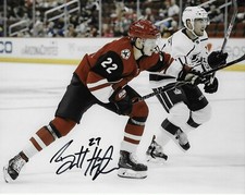 Arizona Coyotes Barrett Hayton Signed Autographed 8x10 NHL Photo COA #4