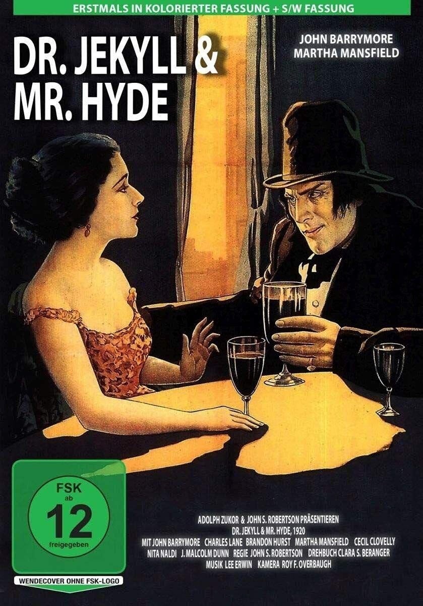 Dr. Jekyll & Mr. Hyde (DVD) John Barrymore Martha Mansfield Nita Naldi